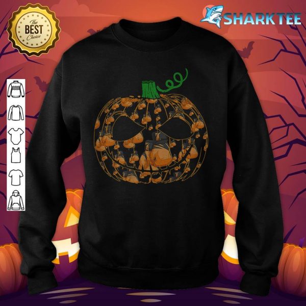 Cool Pumpkin Boxing Lover Halloween Boxing Player Premium sweatshirt