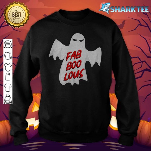 Fab Boo Lous Ghost Fabulous Halloween Premium sweatshirt