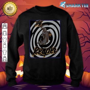 Spooktacular Vintage Halloween Grim Reaper Design sweatshirt