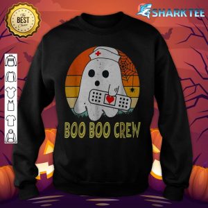 Cute Ghost RN Nurse Halloween Costume, Boo Boo Crew sweatshirt