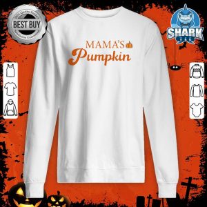 Kids Mommy and Me Fall Shirts Mama's Pumpkin Patch Halloween sweatshirt