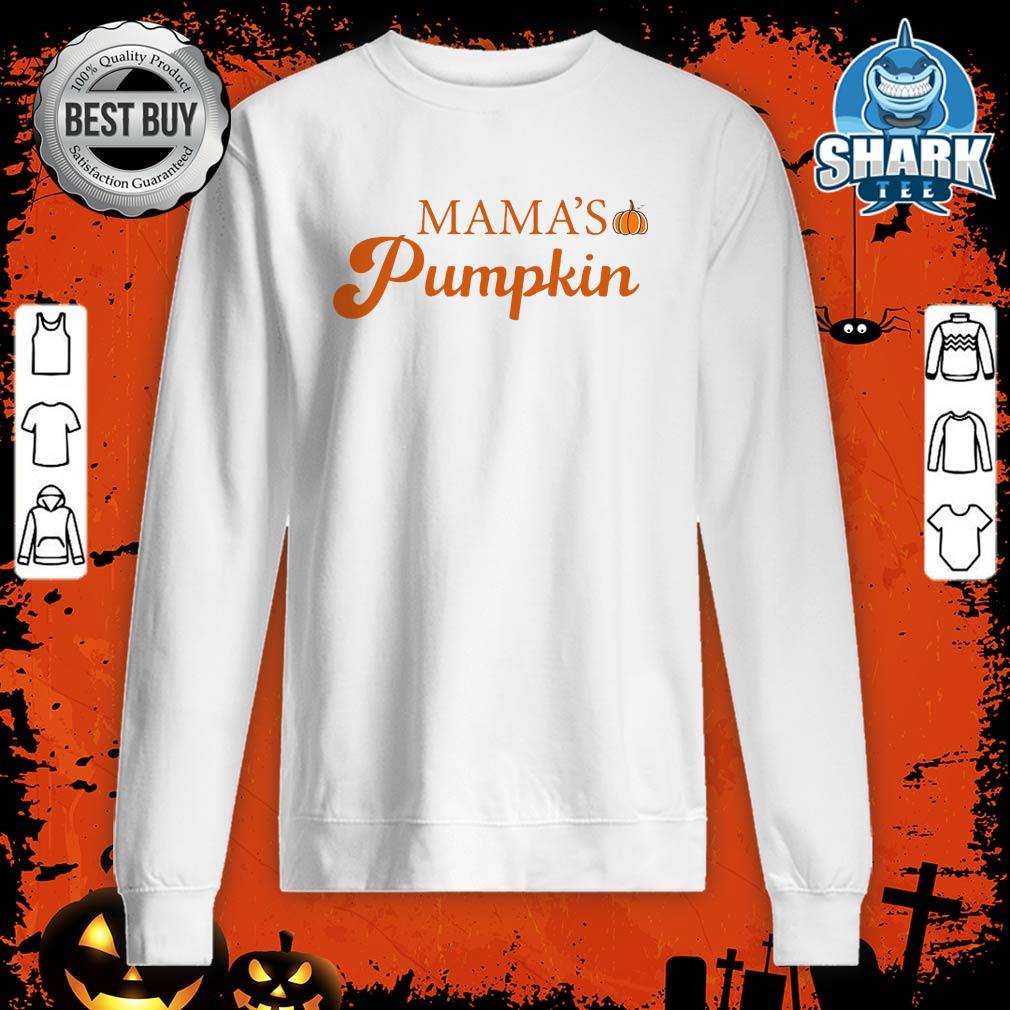 Kids Mommy and Me Fall Shirts Mama's Pumpkin Patch Halloween sweatshirt