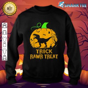 Pumpkin Dinosaur Happy Halloween Shirts, Trick Rawr Treat sweatshirt