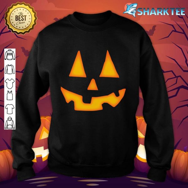 Pumpkin Halloween for Men Women Jack O Lantern Face sweatshirt