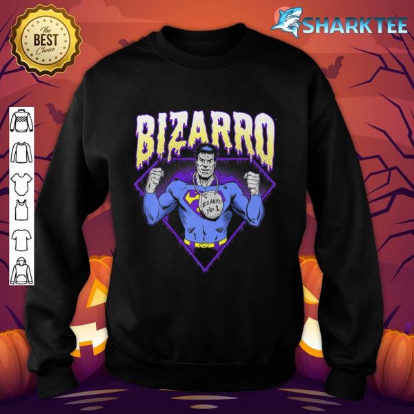 DC Comics Halloween Bizarro Purple Drip Premium sweatshirt