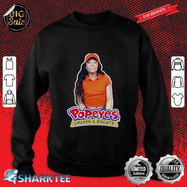 Jayla Foxx Popeyes Chicken And Biscuits sweatshirt