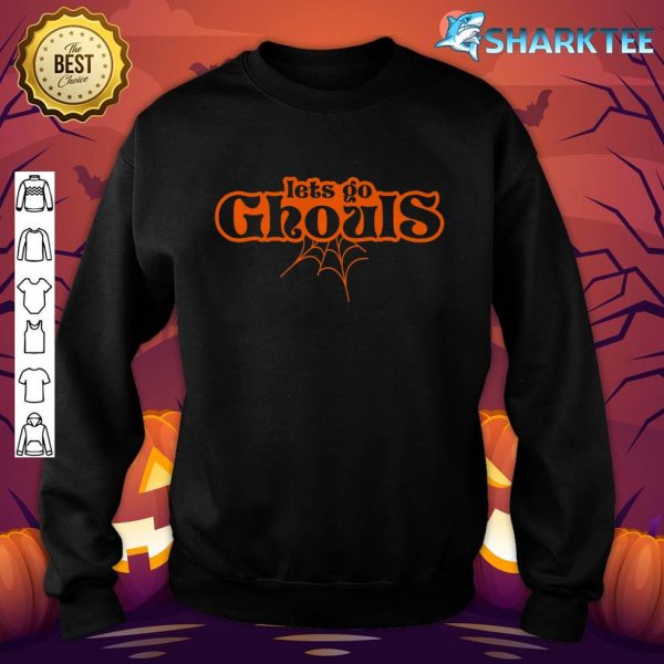Let's Go Ghouls Happy Halloween Costumes Men Women Kids Premium sweatshirt