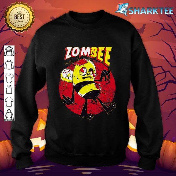 Nice Beekeeping Zombie Honeybee Zombee Beekeeper’s Halloween sweatshirt