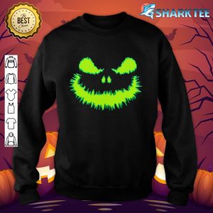 Horror Scary Pumpkin Face Jack O Lantern Halloween Costume sweatshirt