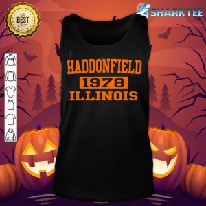 Halloween Spooky Scary Haddonfield Illinois Halloween 1978 tank-top
