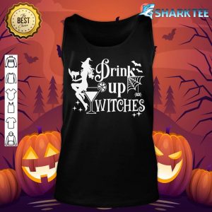 Drink Up Witches Witch Vibes Witchy Woman Halloween Witch tank-top