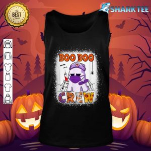 Happy Boo Halloween Costume Party Pumkin Spooky Season Fall tank-top