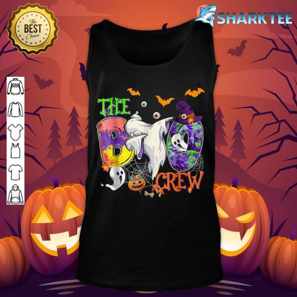 The Boo Crew Funny Ghost Dabbing Boo Halloween Costume tank-top