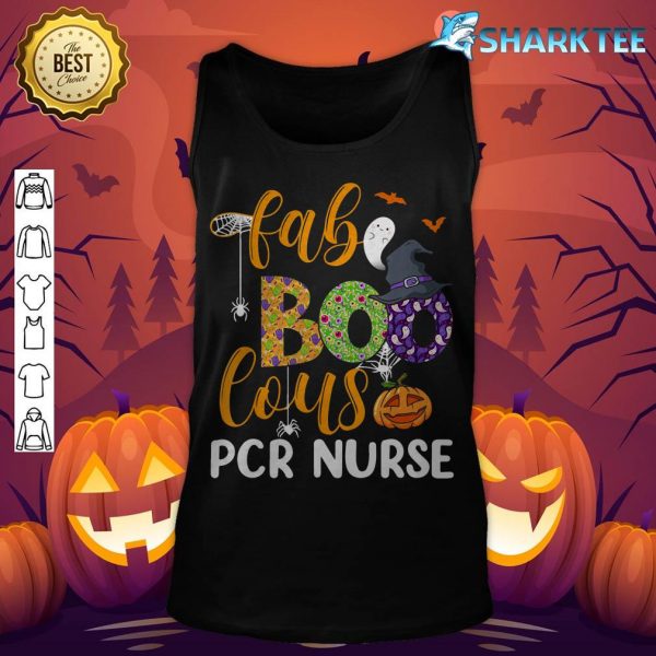 Faboolous PCR Nurse Boo Halloween Fabulous Nurse Costume tank-top