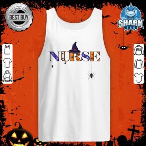 Cute Nurse Lover Funny Spider Nurse Lover Halloween Costume Premium tank-top