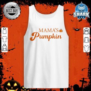 Kids Mommy and Me Fall Shirts Mama's Pumpkin Patch Halloween tank-top