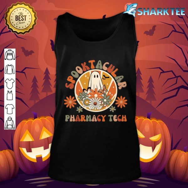 Spooktacular Pharmacy Technician, Halloween Pharmacy Tech tank-top