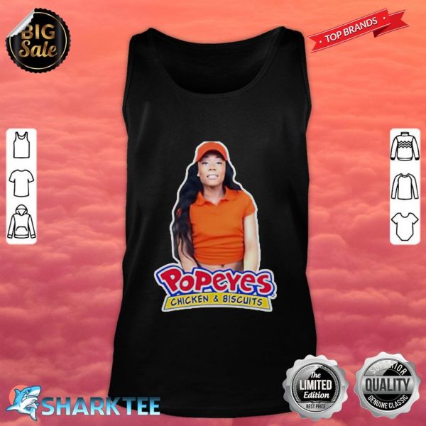 Jayla Foxx Popeyes Chicken And Biscuits tank top