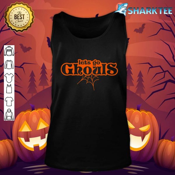 Let's Go Ghouls Happy Halloween Costumes Men Women Kids Premium tank-top