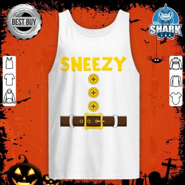 Dwarf Easy Halloween Costume Matching Group Couples Kids tank-top