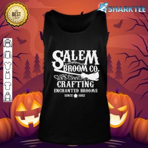 Halloween Witch Womens Salem Broom Company Premium tank-top