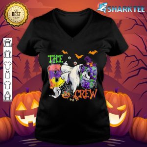 The Boo Crew Funny Ghost Dabbing Boo Halloween Costume v-neck