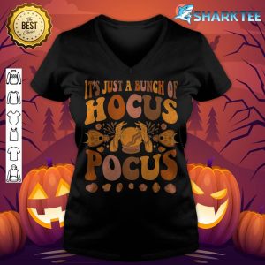 Halloween Retro Witch Bunch Of Hocus Pocus v-neck
