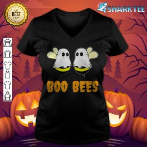 Boo Bees Couples Halloween Costume Fun v-neck