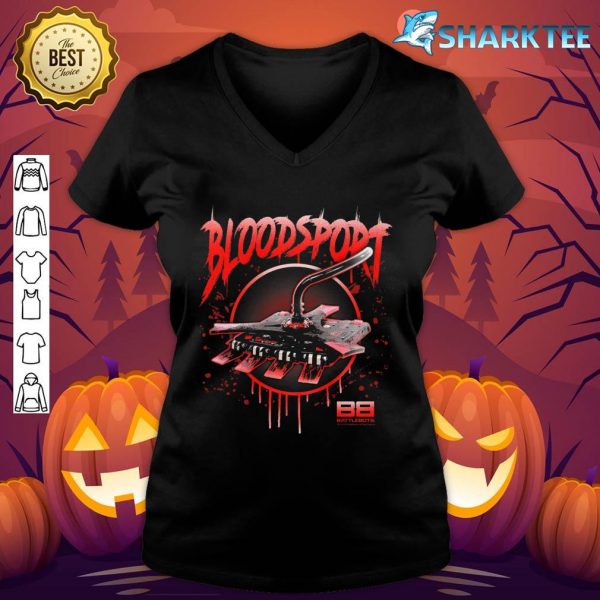 BattleBots Halloween Bloodsport Slasher Blood Drip Premium v-neck