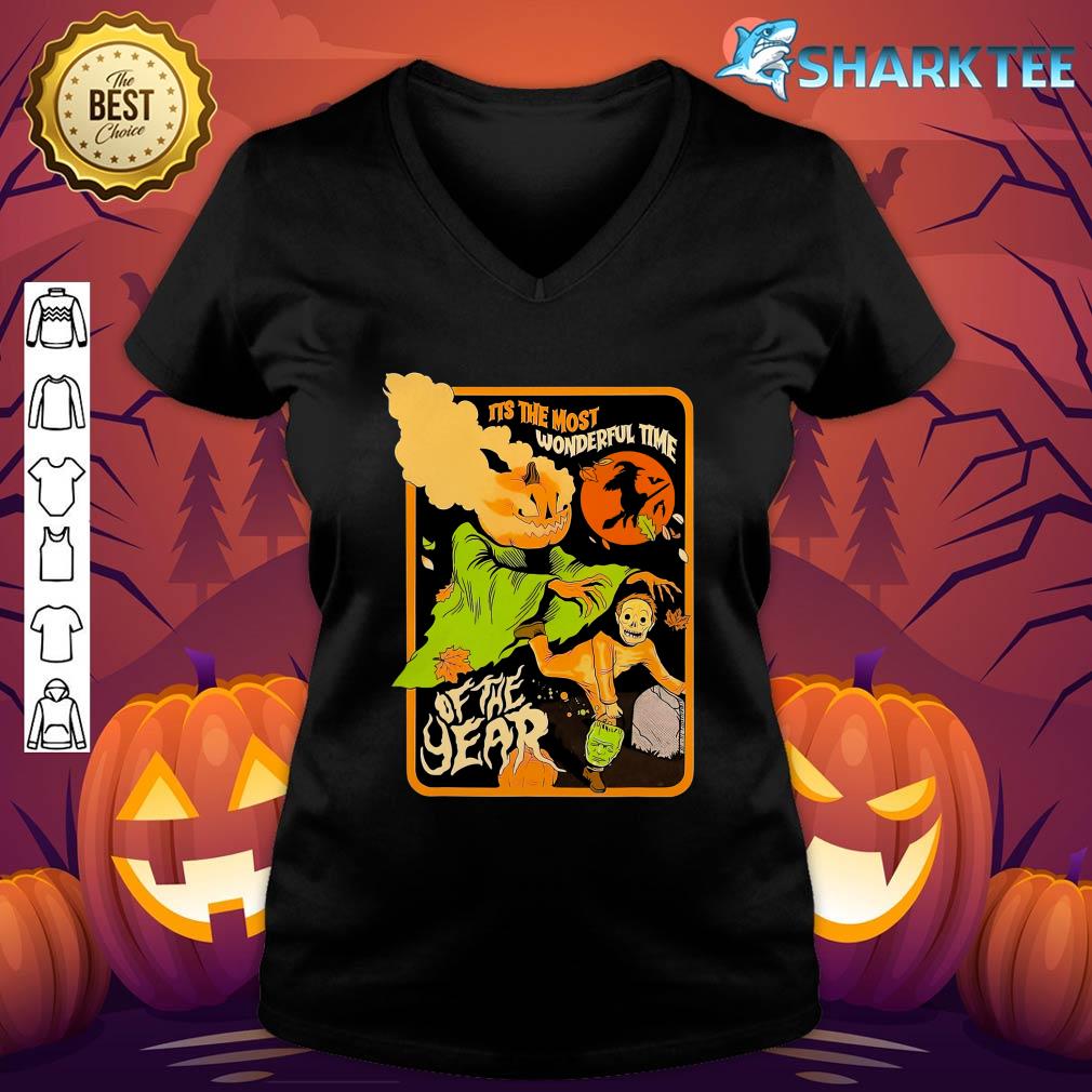It's the Most Wonderful Time of the Year Halloween v-neck