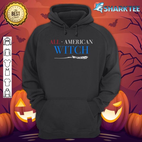 All American Witch Halloween Day W American Witch Hoodie