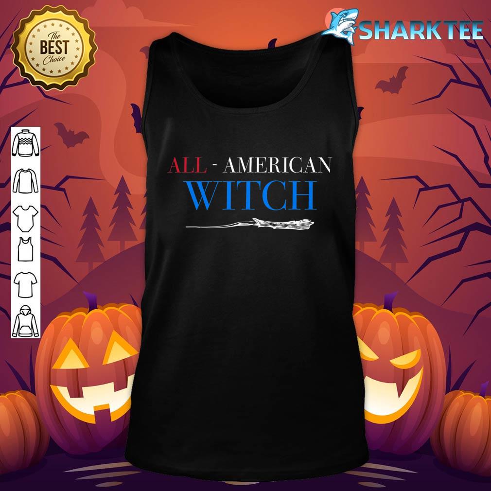 All American Witch Halloween Day W American Witch Tank top