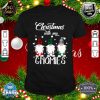 Chillin With My Gnomies Christmas Pamajas Family Funny Xmas T-Shirt