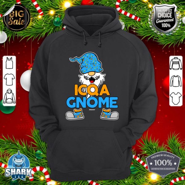 Christmas Peak Coworker Swagazon Associate ICQA Gnome Hoodie