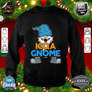 Christmas Peak Coworker Swagazon Associate ICQA Gnome Sweatshirt