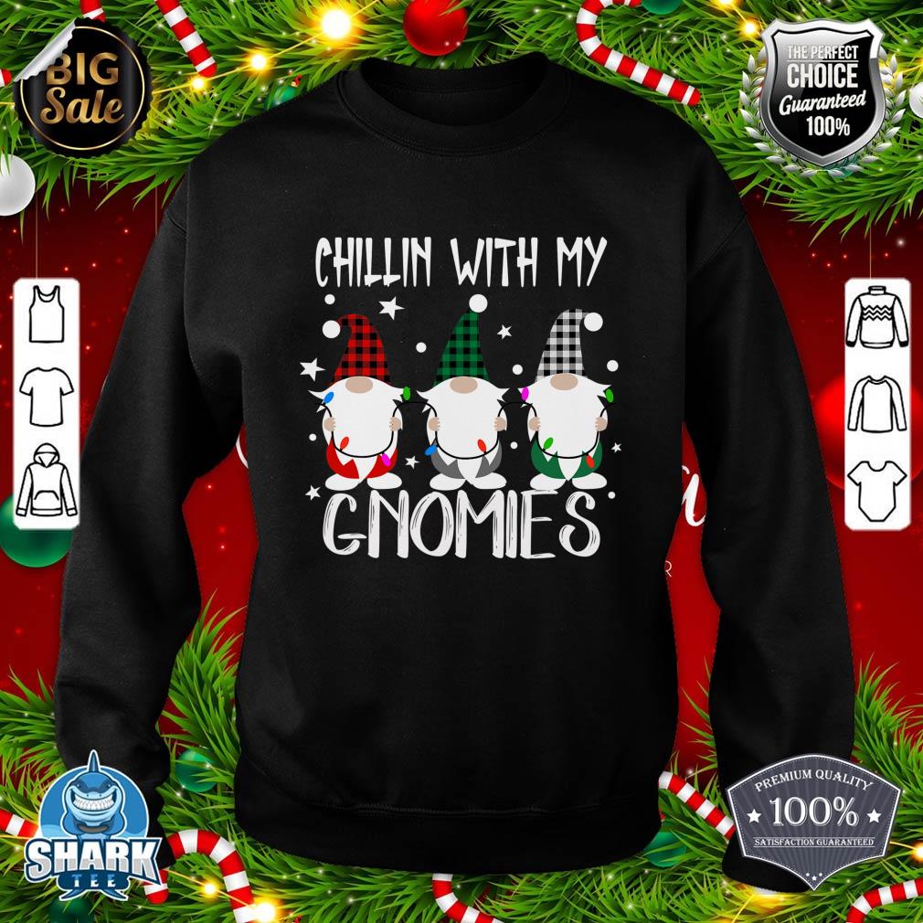 Gnome Family Christmas For Women Men Buffalo Plaid Sweatshirt