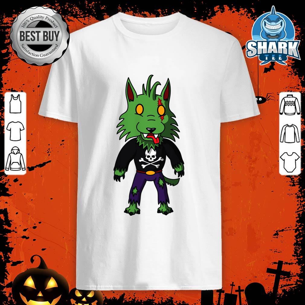Half Dog Half Man Monster - Halloween Shirt