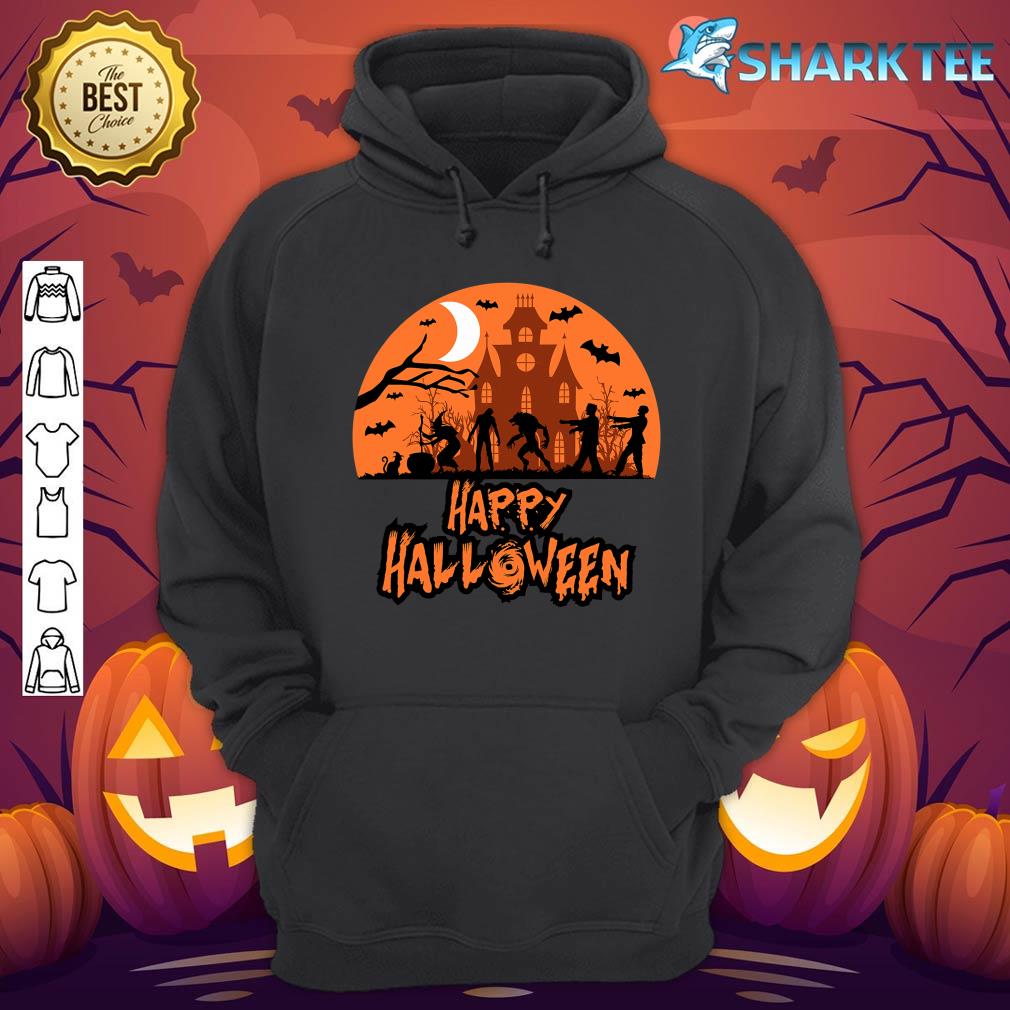 Halloween Haunted House Spooky Scary Trick Or Treat Hoodie