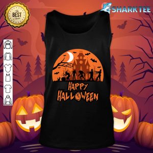 Halloween Haunted House Spooky Scary Trick Or Treat Tank top