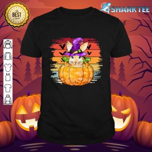 Halloween Retro Vintage Bunny Witch Halloween Costumes Ideas T-Shirt