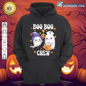 Boo Boo Crew Ghost Doctor Paramedic EMT Nurse NR Halloween hoodie
