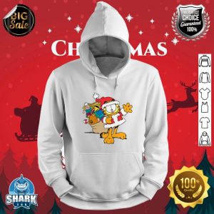 Garfield Santa with Gifts hoodie
