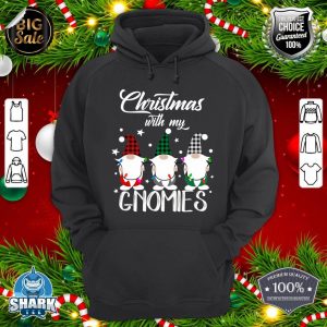 Gnome Family Christmas Shirts for Women Men - Buffalo Plaid hoodie
