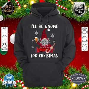 I'll Be Gnome For Christmas, Beer, By Yoray hoodie