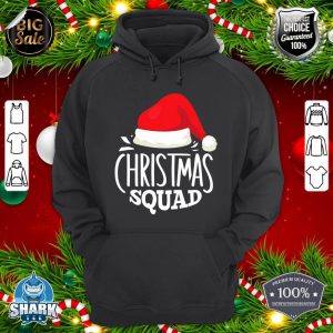 Christmas Squad Family Group Matching Christmas Pajama Party hoodie