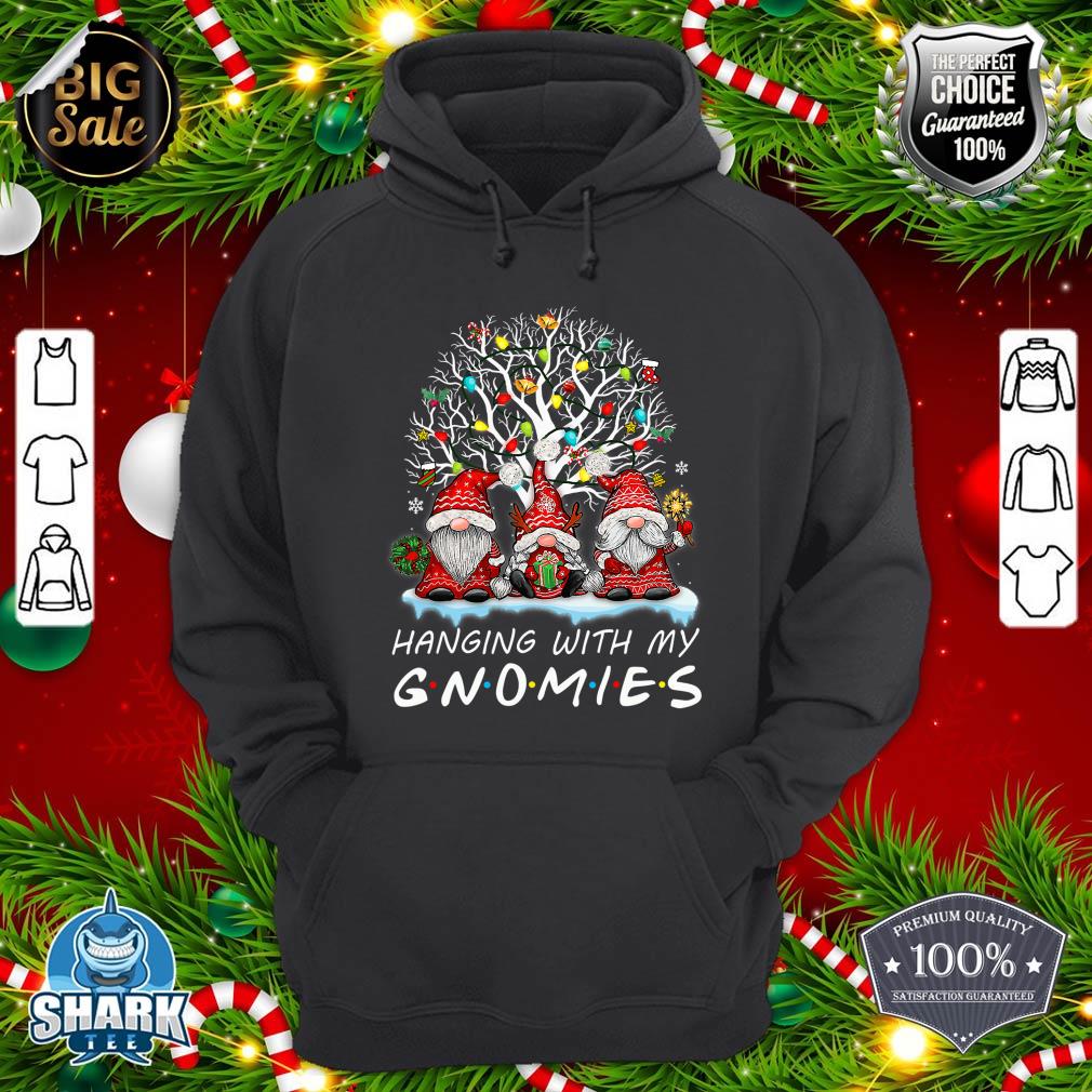 Hanging With My Gnomies Christmas Gnome Xmas Family Pajama hoodie