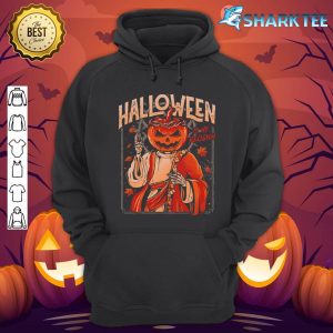 Halloween Is My Religion Pumpkin Skull hoodie