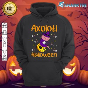 Axolotl Halloween Costume Pumpkin Kawaii Halloween Axolotl hoodie