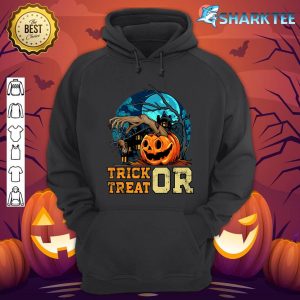 Vintage Retro Halloween, Scary Pumpkin, Trick Or Treat hoodie