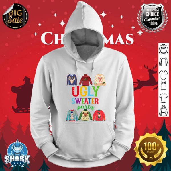 Funny Ugly Sweater Christmas X-mas Holiday Party Apparel hoodie
